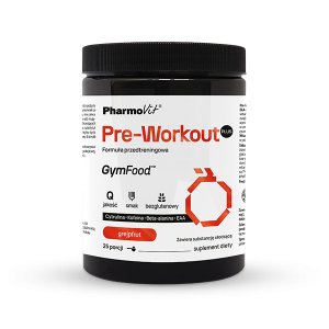 Pre-Workout Plus Formuła przedtreningowa (grejpfrut) 500 g