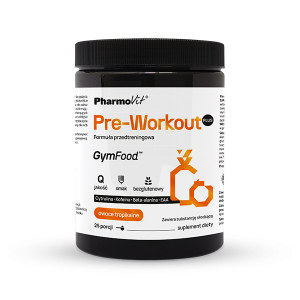 Pre-Workout Plus Formuła przedtreningowa (owoce tropikalne) 500 g